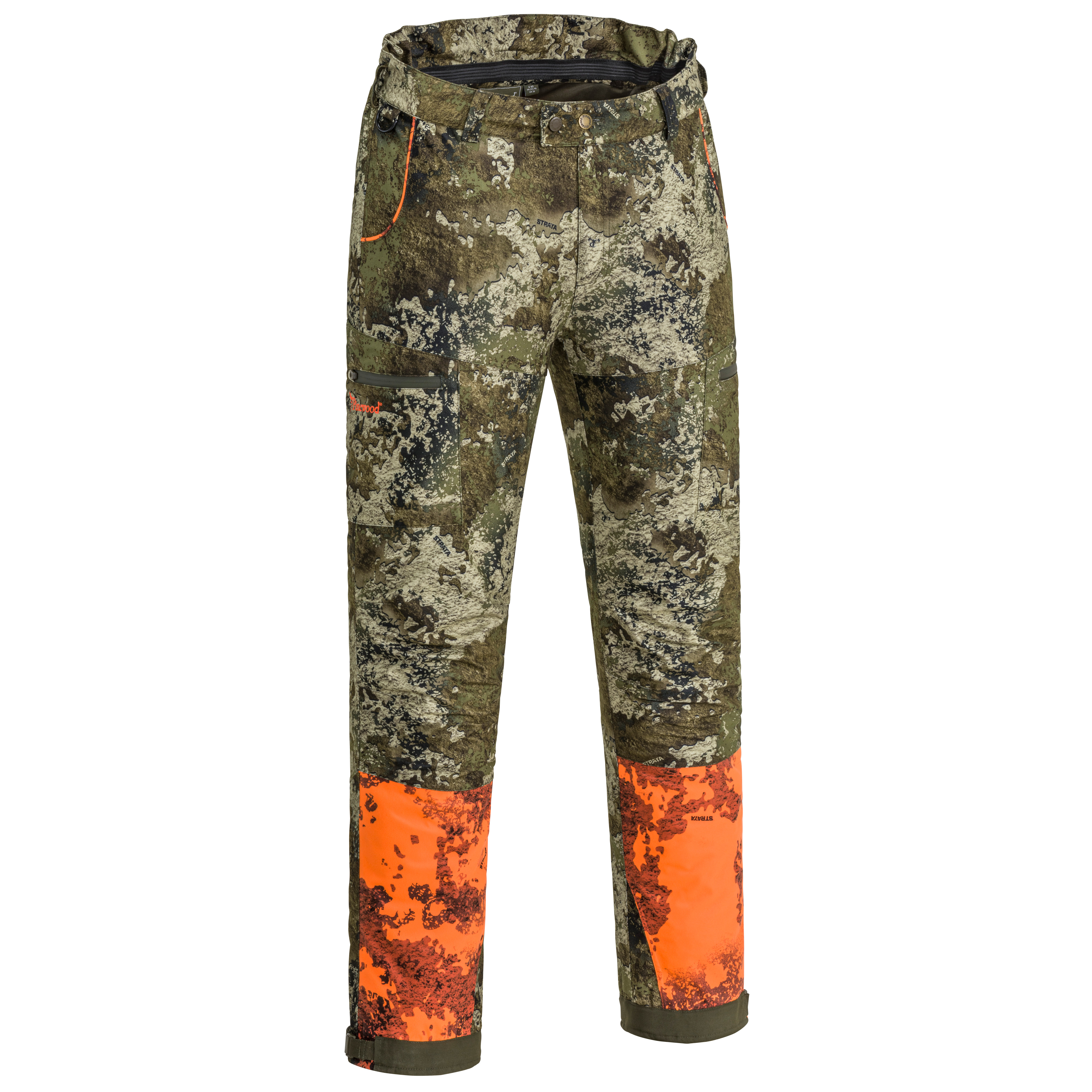 Pinewood Men's Retriever Active Camou Trousers Strata/Strata Blaze Jaktbyxor C48
