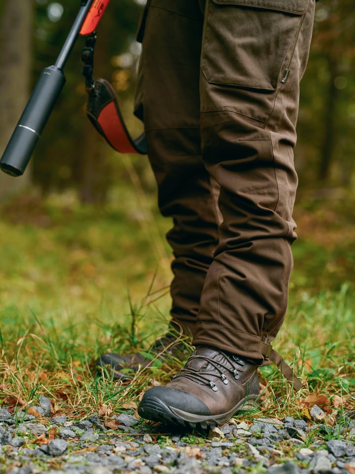 Pinewood Men's Småland Hunters Trousers Suede Brown Pinewood