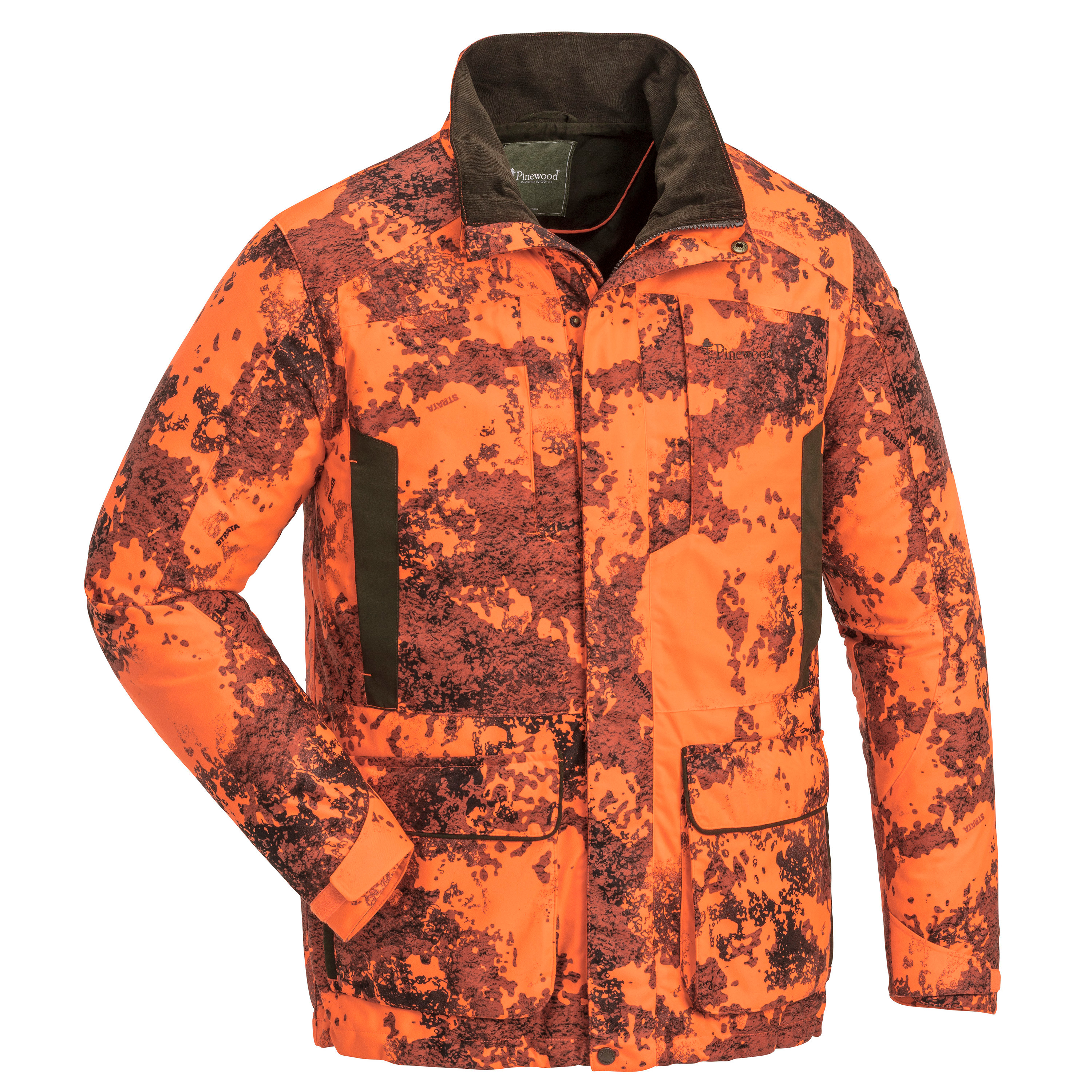 Men's Småland Light Camou Jacket Strata Blaze/SuedeBr