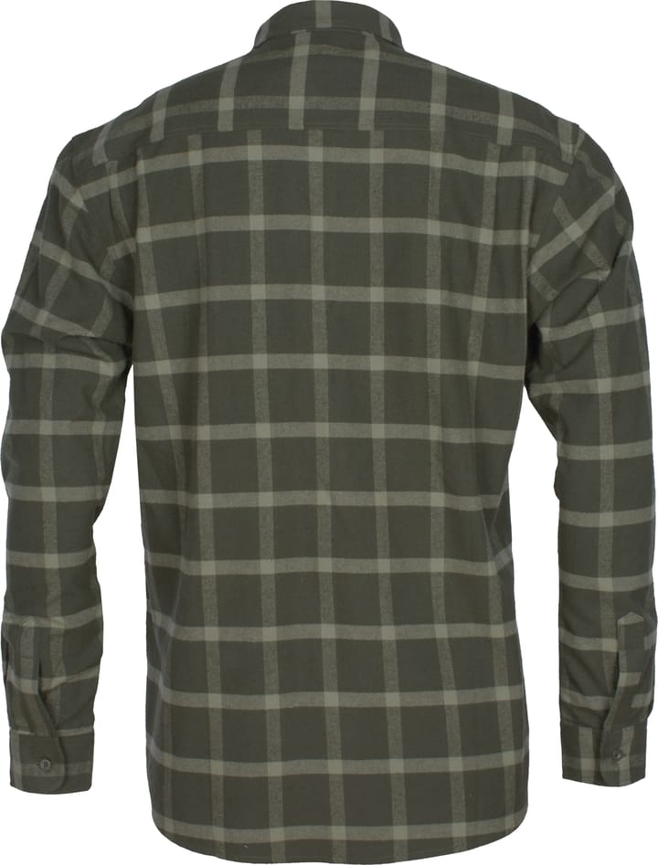 Pinewood Men's Värnamo Flannel Shirt Dark Green/Green Pinewood Pinewood Men's Värnamo Flannel Shirt Dark Green/Green Pinewood