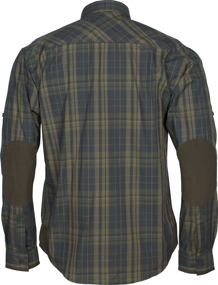 Men's Wolf Shirt D.Green Pinewood
