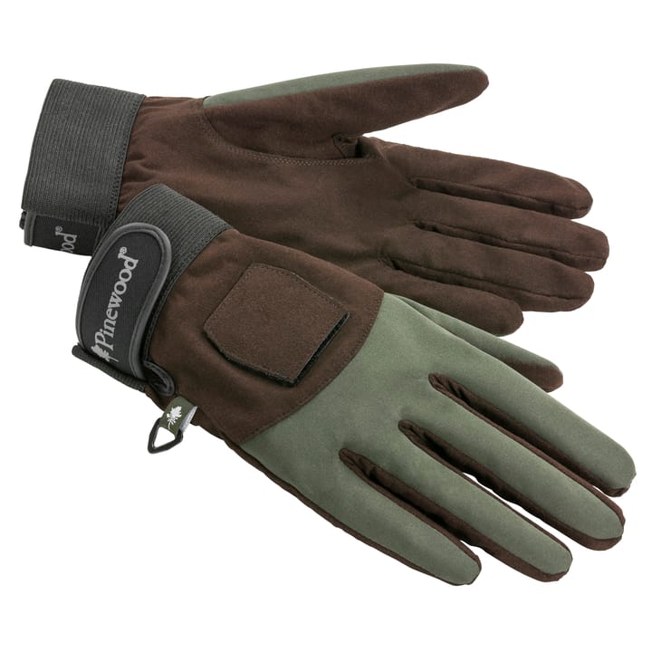 Pinewood Quick Reloader Gloves Moss Green/Dark Brown Pinewood