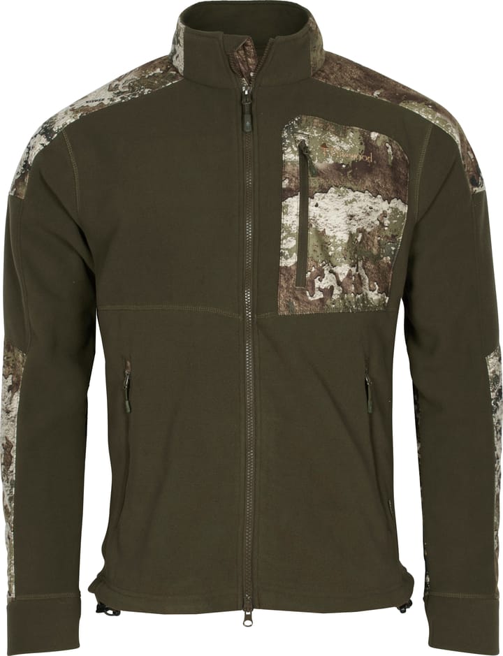 Pinewood Men's Småland Hunters Camou Fleece Jacket Hunting Brown/Strata Pinewood