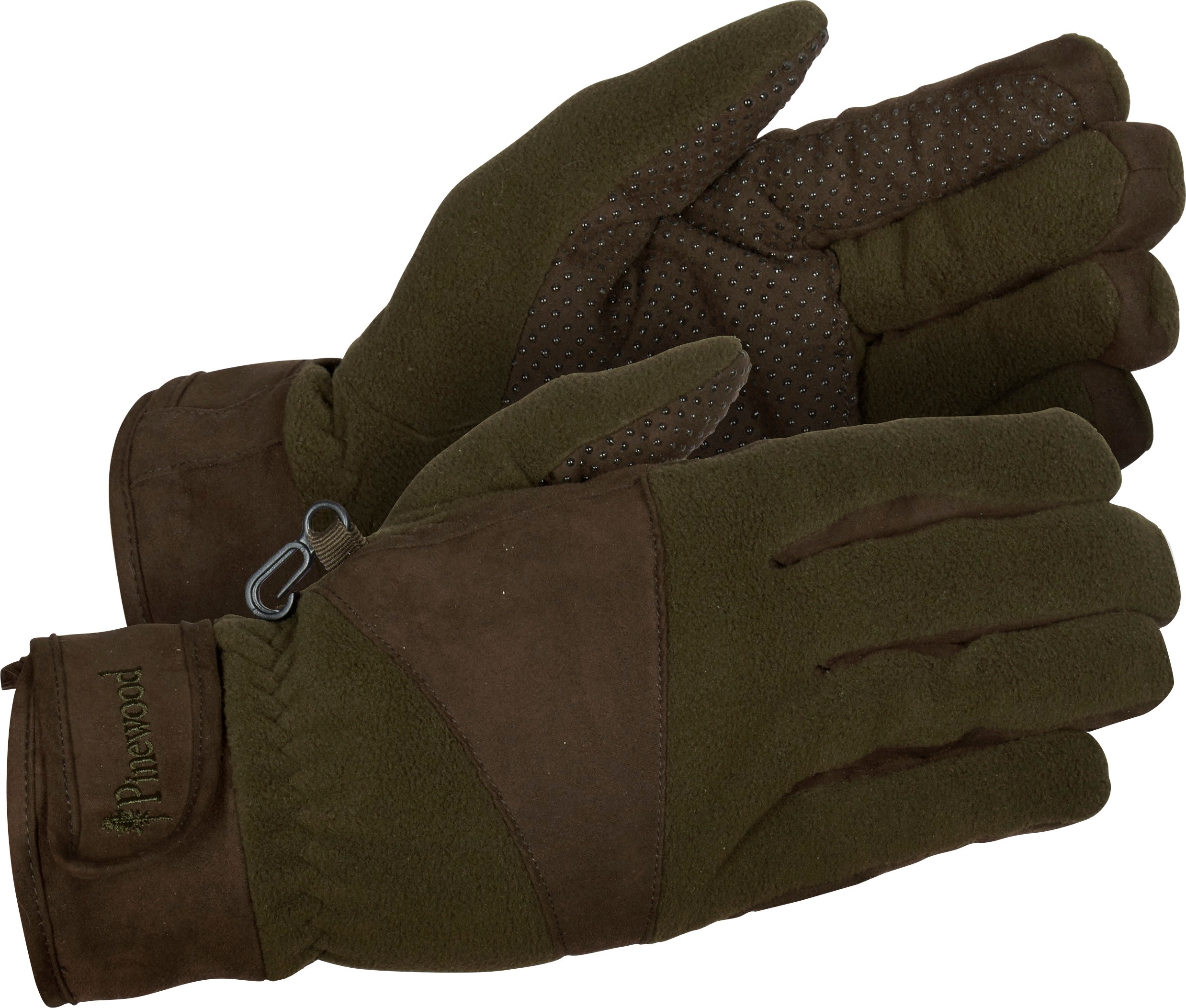 Pinewood Småland Hunters Extreme Fleece Glove Hunting Brown/Suede Brown Jakthandskar 11
