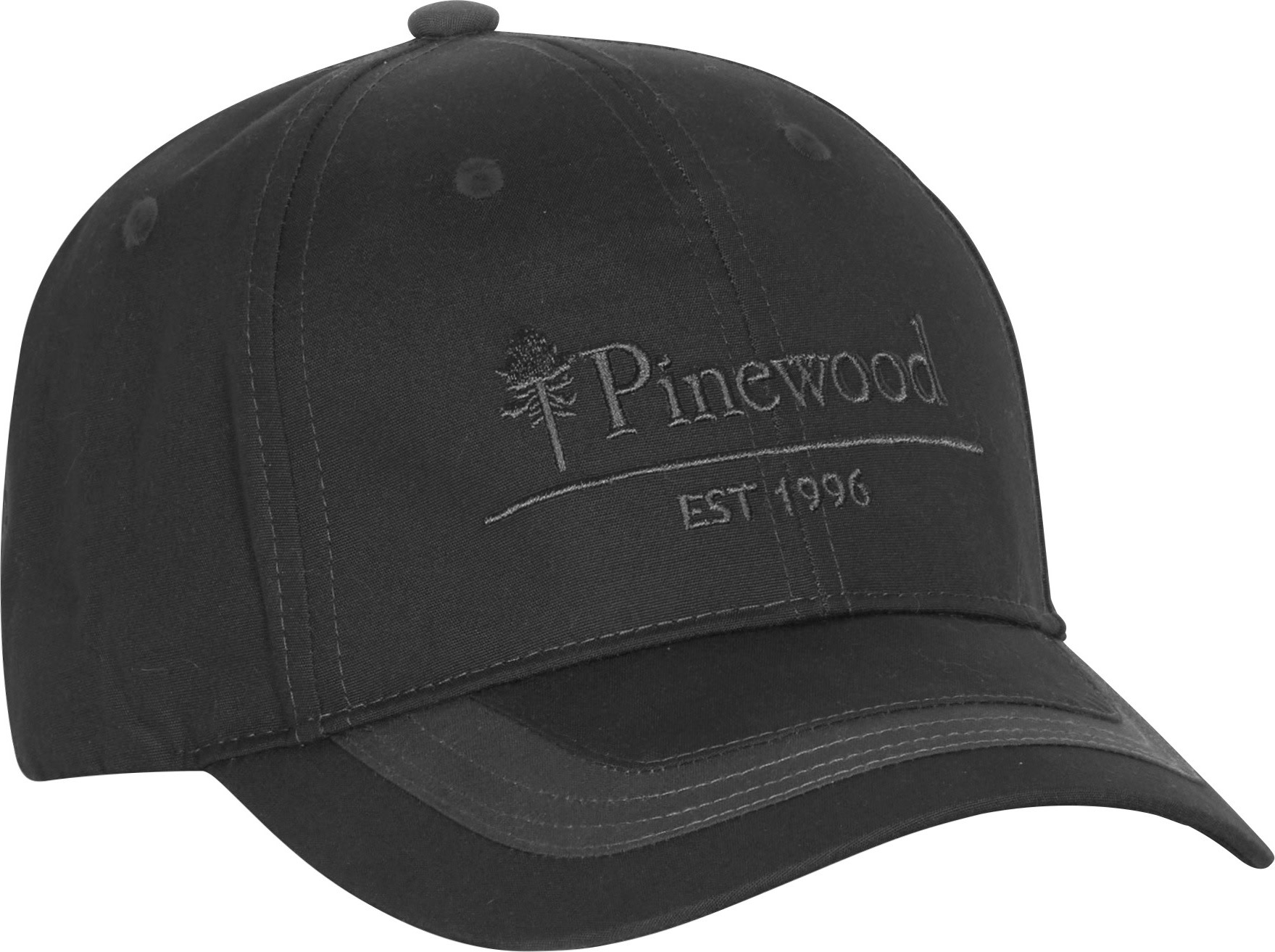 Pinewood Kids' TC 2-Colour Cap Dark Anthracite Kepsar OneSize