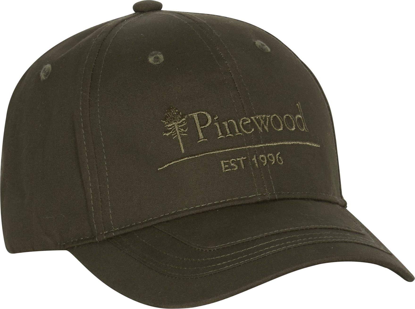 Pinewood Kids' TC 2-Colour Cap Moss Green Kepsar OneSize