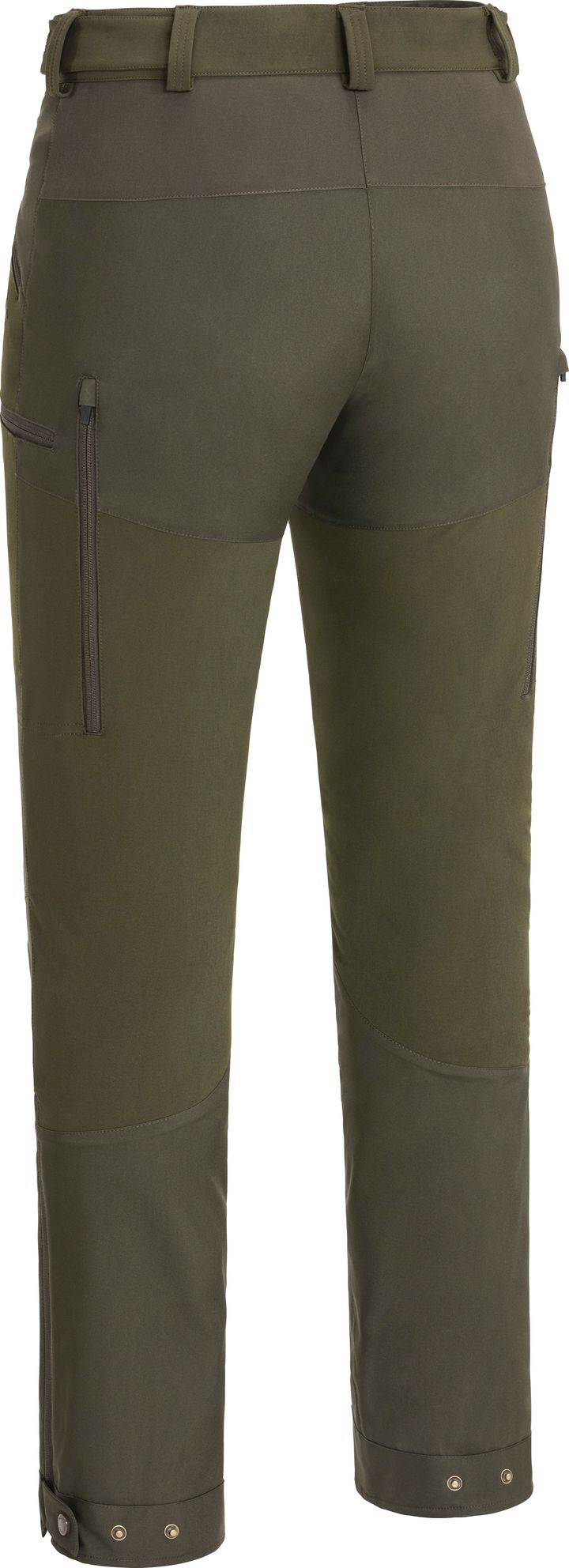 Pinewood Women's Abisko/Brenton Trousers D.Olive/Suede Brown Pinewood