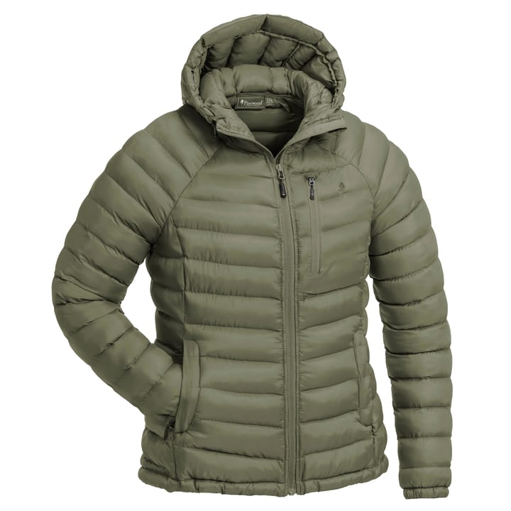 Pinewood Women's Abisko Insulation Jacket Clover Green Pinewood
