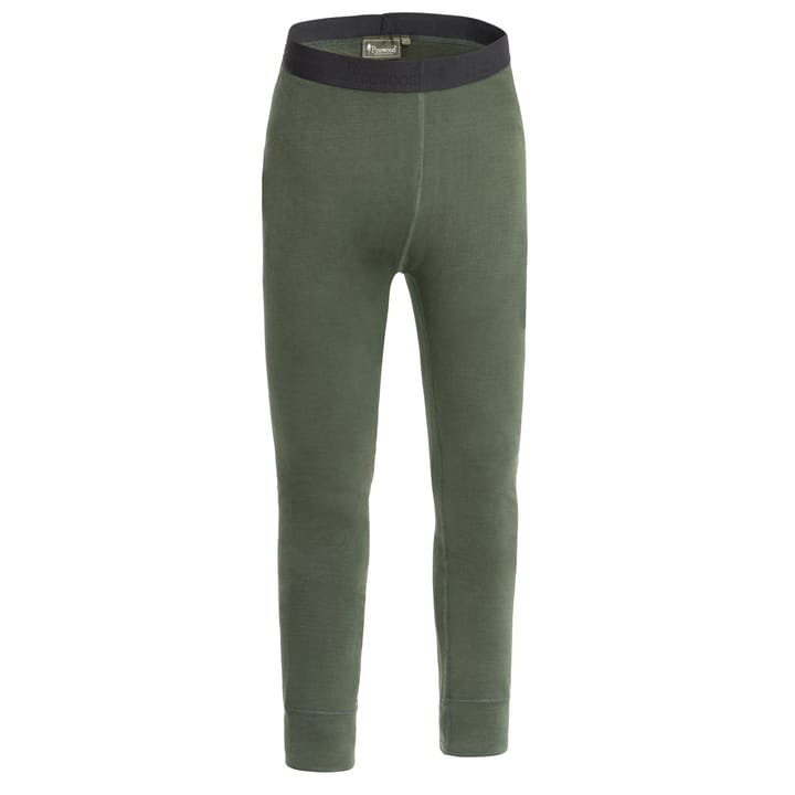 Pinewood Women's Abisko Merino Base Layer Pants Dark Moss Green Pinewood