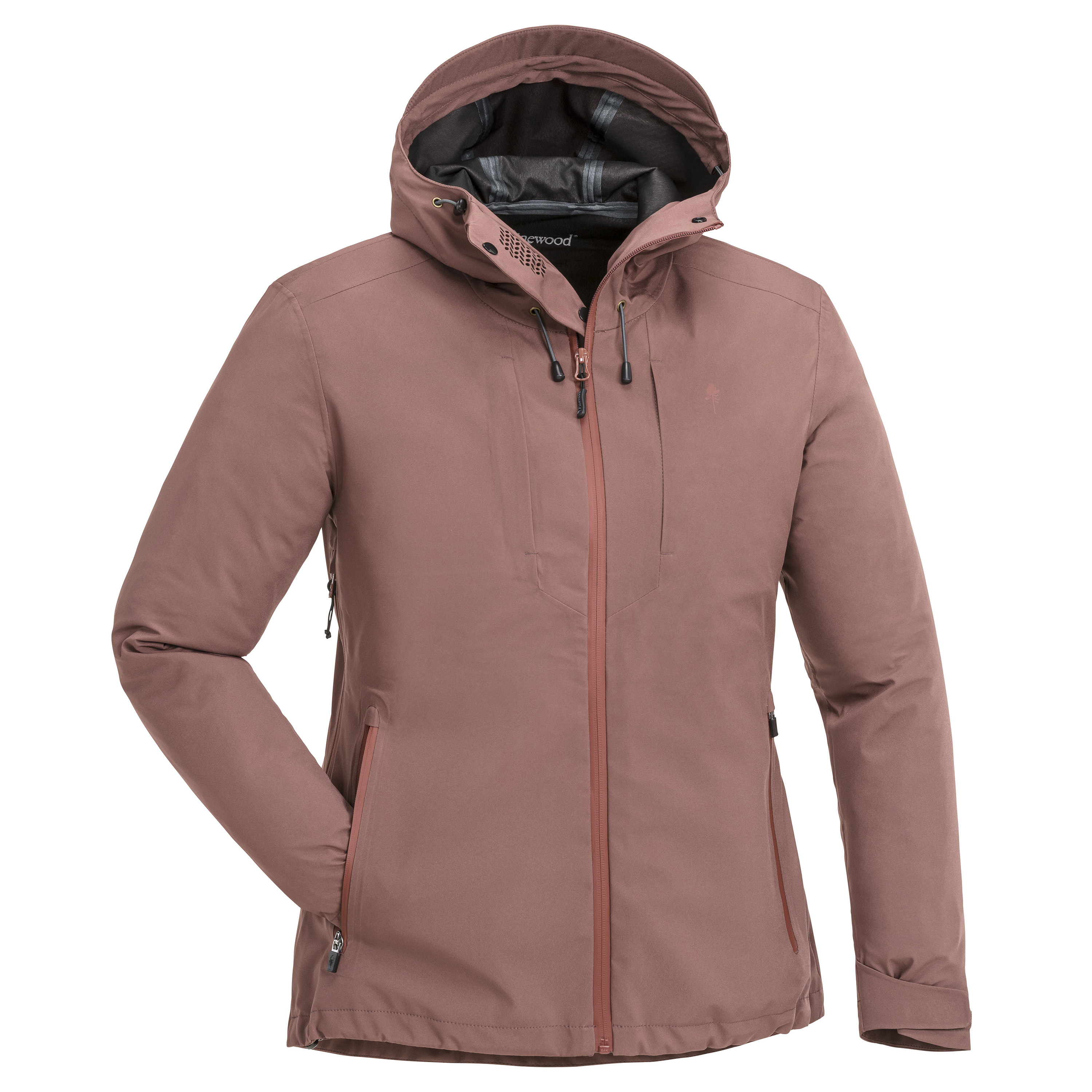 Pinewood Women's Abisko/Telluz 3L Jacket Marron Rose Skaljackor S