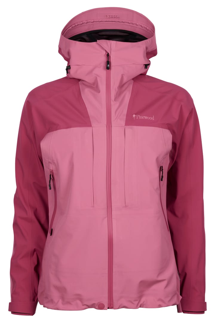 Pinewood Women's Abisko Trekking 3-Layer Jacket Pink Bl/Raspberry Pinewood