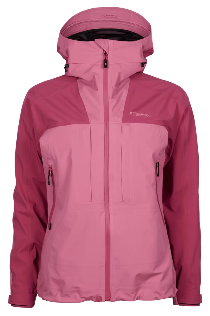Pinewood Women's Abisko Trekking 3-Layer Jacket Pink Bl/Raspberry Pinewood