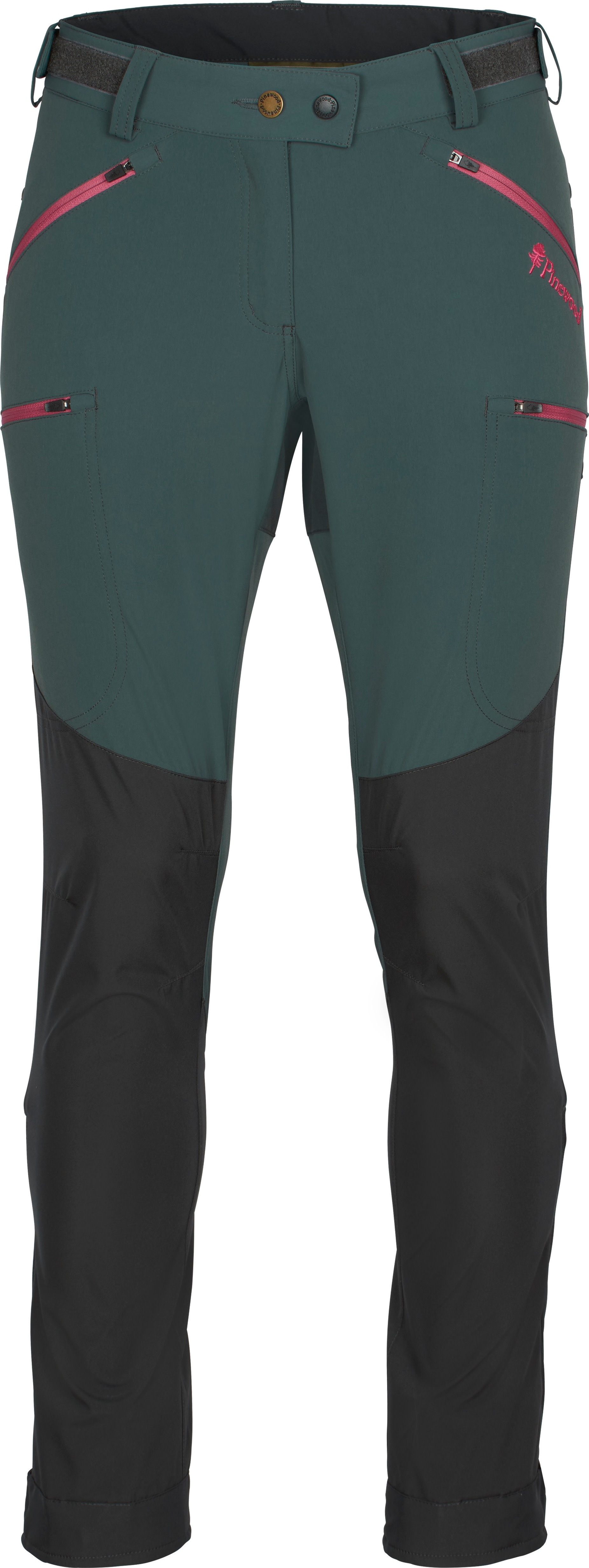 Pinewood Women's Brenton Trousers Urban Grey/Dark Anthracite Friluftsbyxor 38