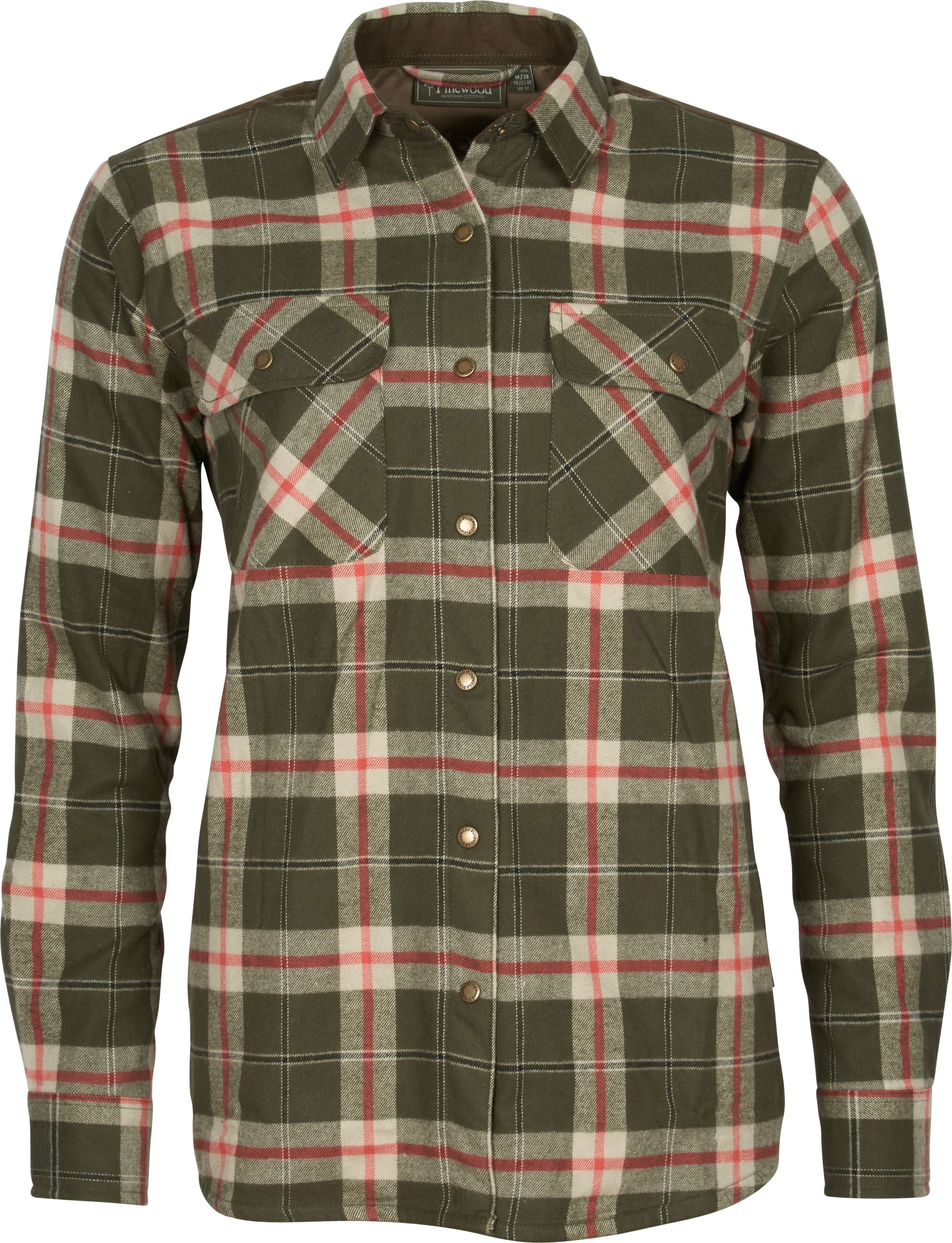 Pinewood Women's Douglas Shirt Dark Green