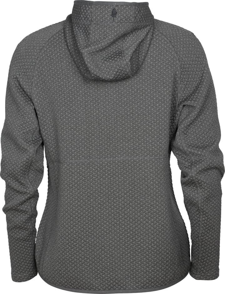 Pinewood Women's Everyday Travel Hoodie Grey Melange Pinewood