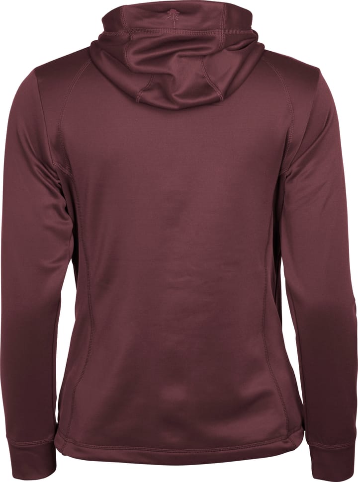 Pinewood Women's Finnveden Hoodie Earth Plum Pinewood