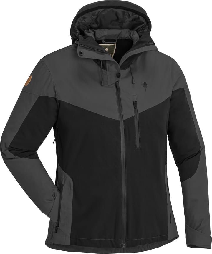 Women's Finnveden Hybrid Extreme Jacket Black/D.Anthracite Pinewood