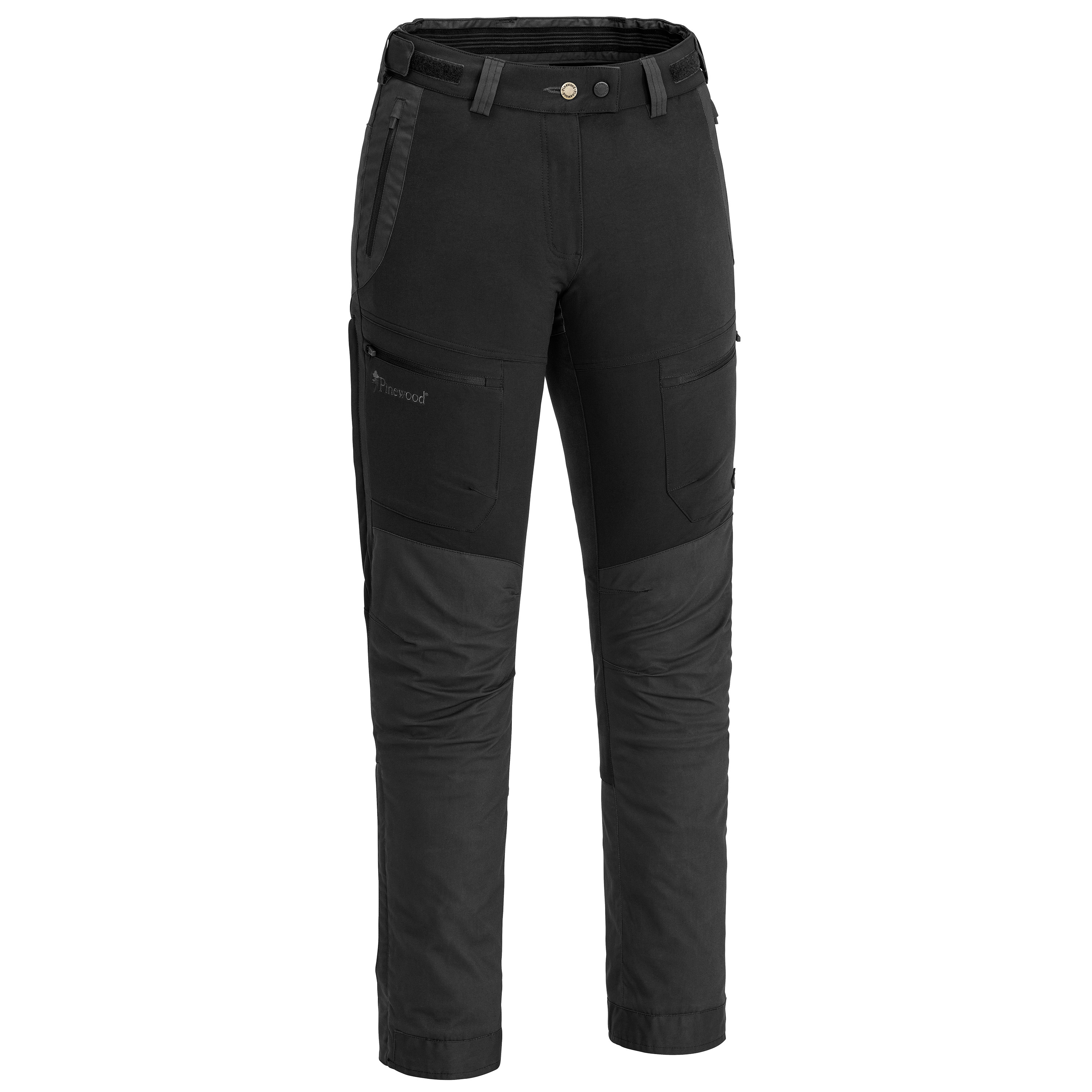 Pinewood Women's Finnveden Hybrid Extreme Trousers Black/Dark Anthracite Jaktbyxor Black/D.Anthracite 36