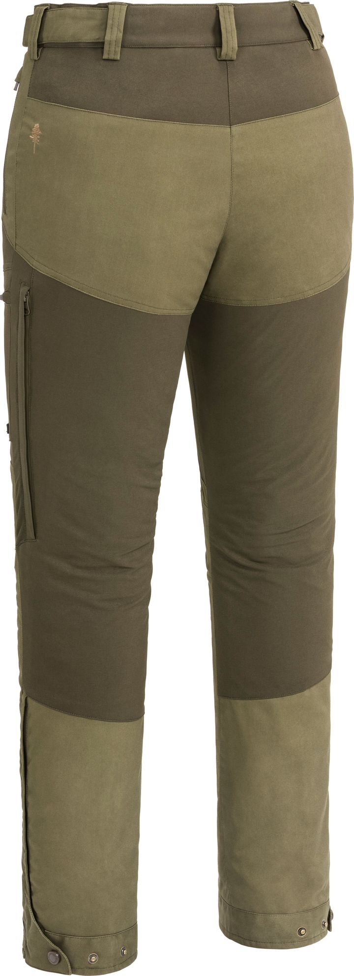 Women's Finnveden Hybrid Extreme Trousers D.Olive/H.Olive Pinewood