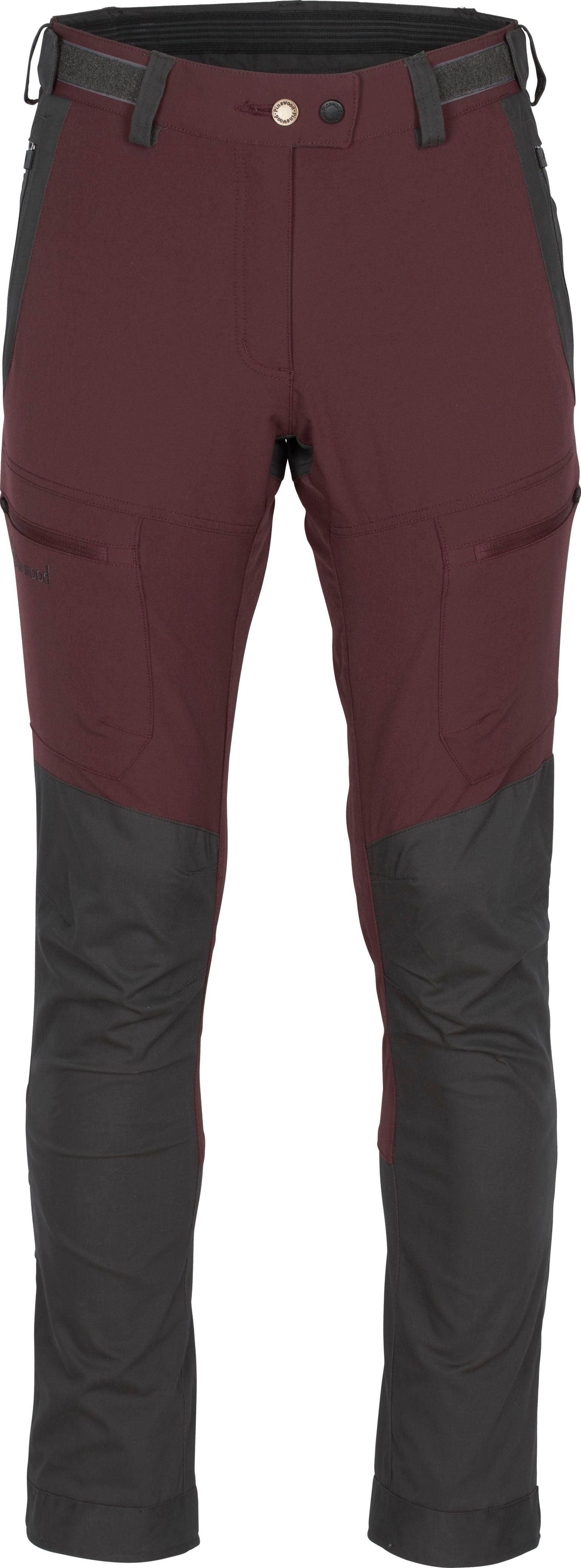 Women's Finnveden Hybrid Extreme Trousers Earthplum/D.Anthraci