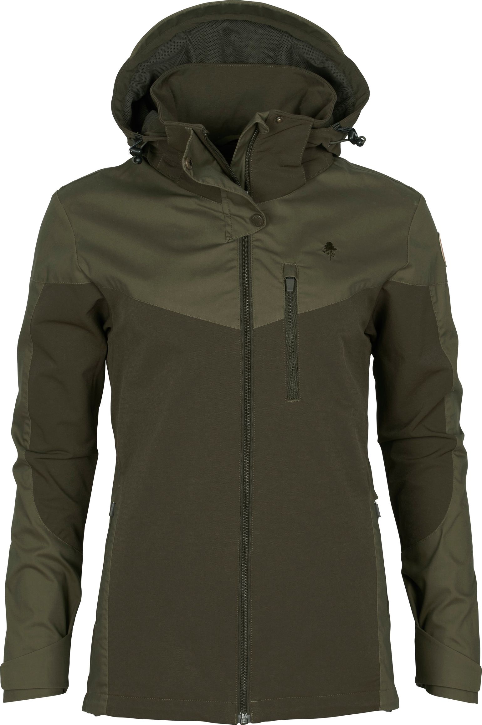 Pinewood Women's Finnveden Hybrid Jacket Dark Olive/Hunting Olive