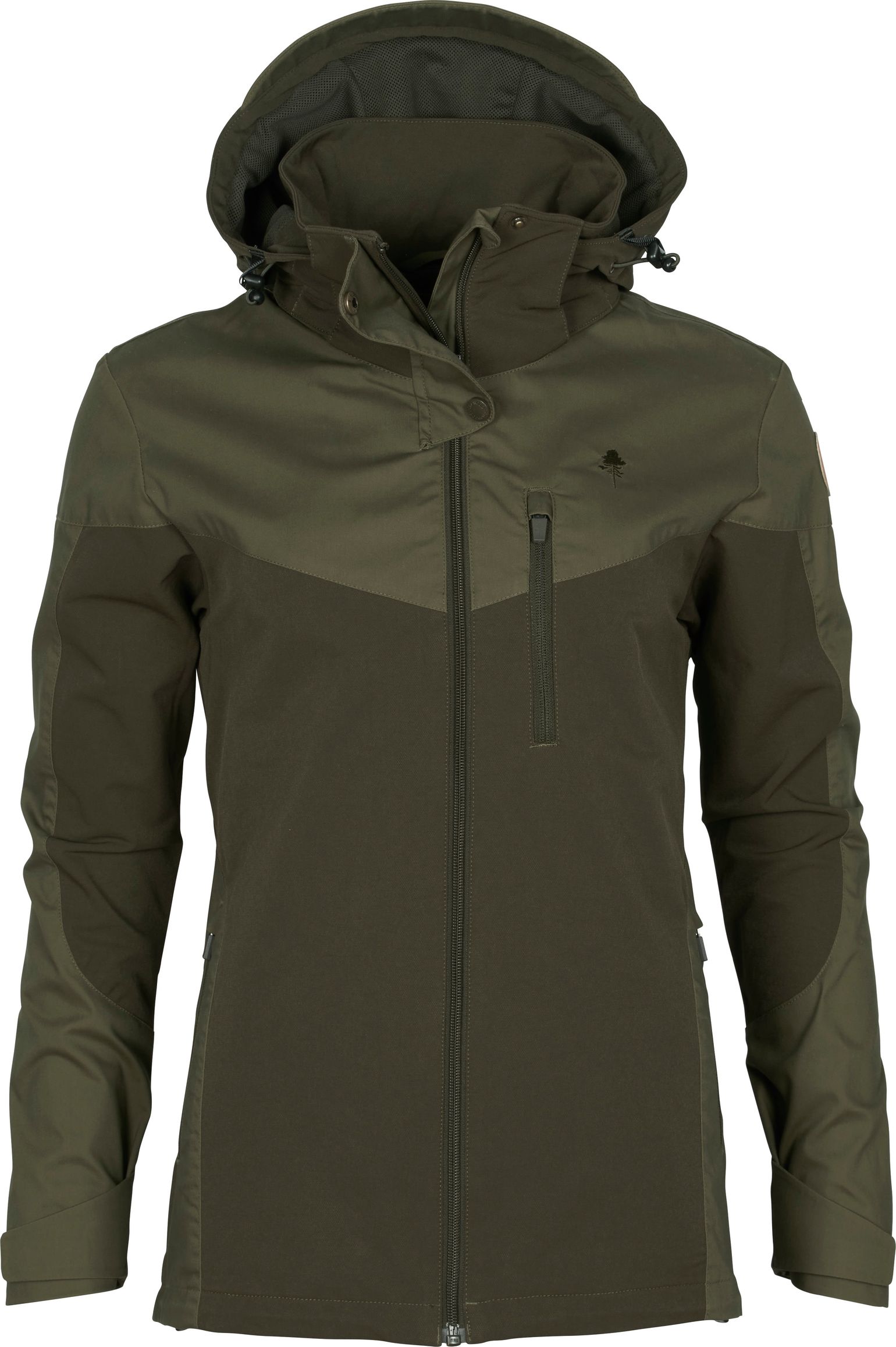 Pinewood Women's Finnveden Hybrid Jacket Dark Olive/Hunting Olive