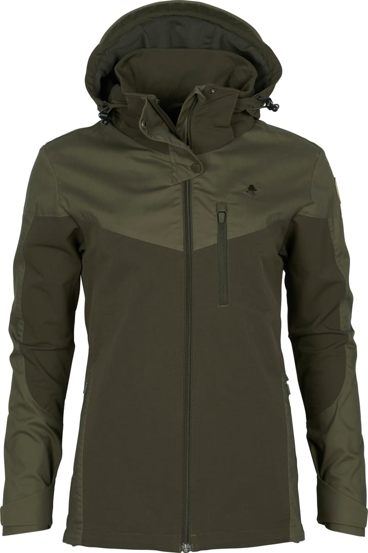 Pinewood Women's Finnveden Hybrid Jacket Dark Olive/Hunting Olive Pinewood Pinewood Women's Finnveden Hybrid Jacket Dark Olive/Hunting Olive Pinewood