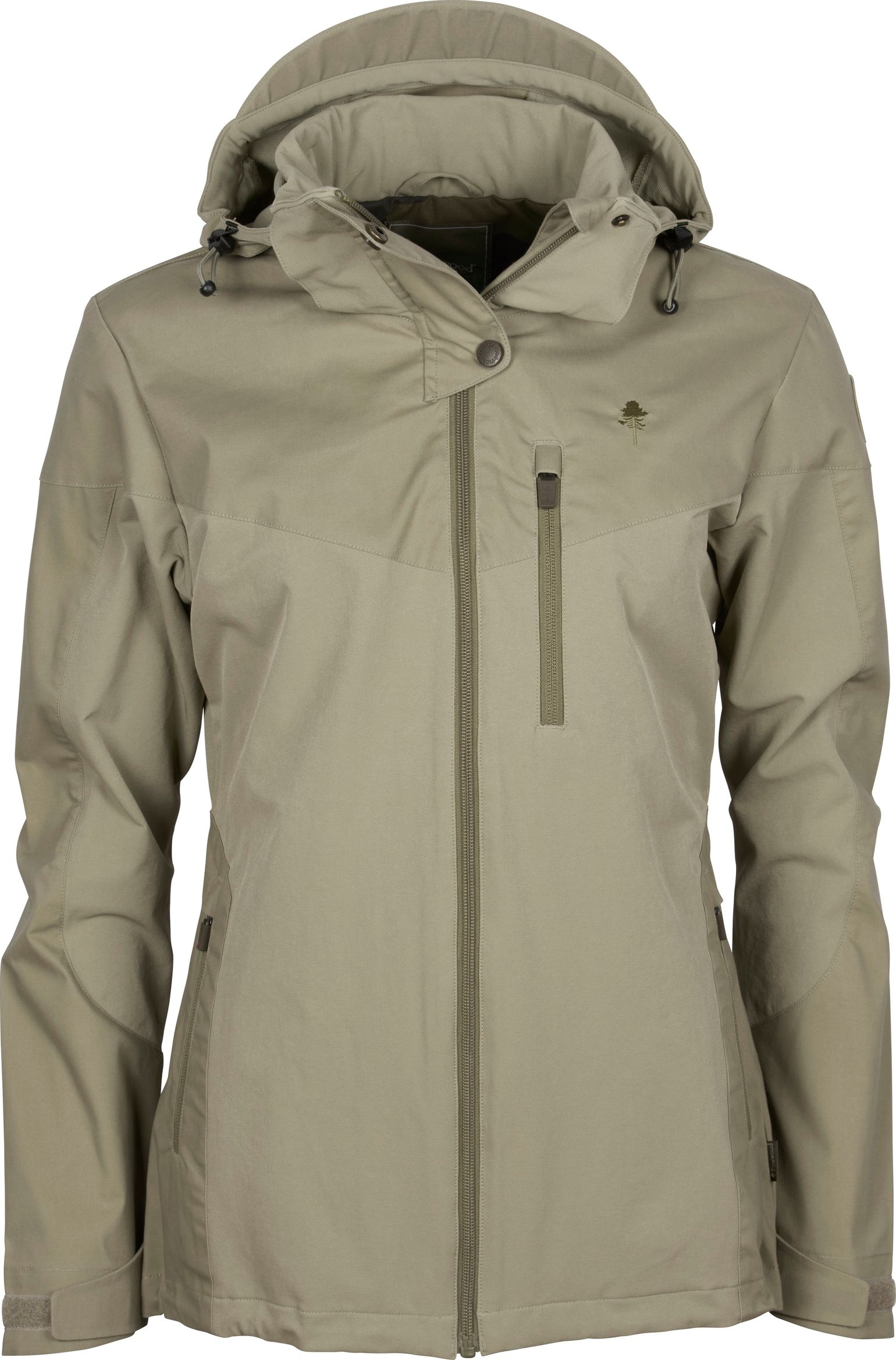 Women's Finnveden Hybrid Jacket L.Khaki