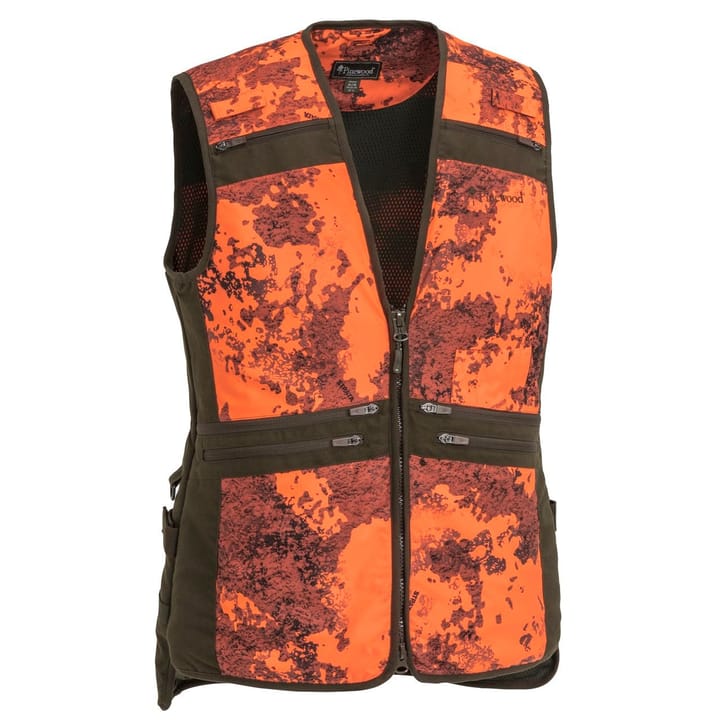 Women's Furudal Hunter Pro Camou Vest Strata Blaze/SuedeBr Pinewood