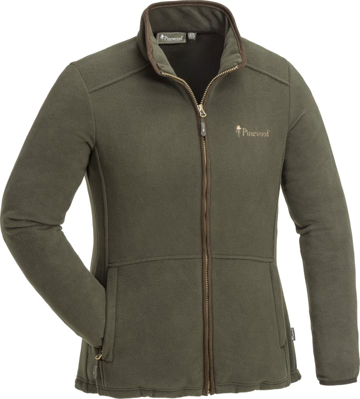 Pinewood Women's Nydala Fleece Jacket Hunting Brown/Suede Brown Pinewood