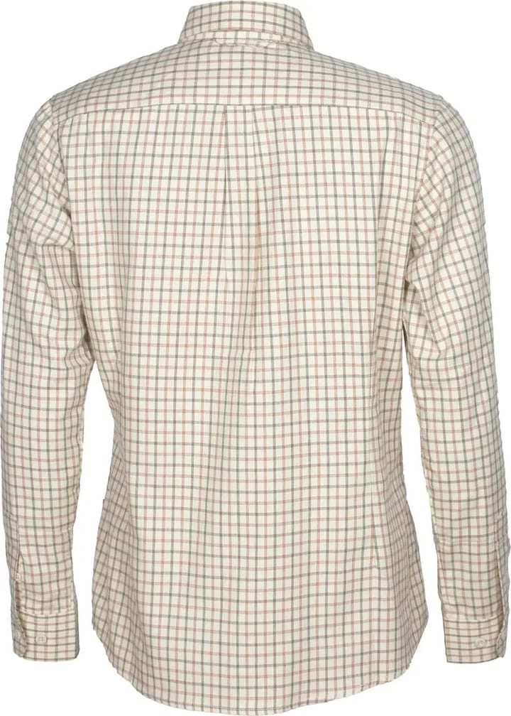 Women's Nydala Grouse Shirt Offwhite/Green Pinewood