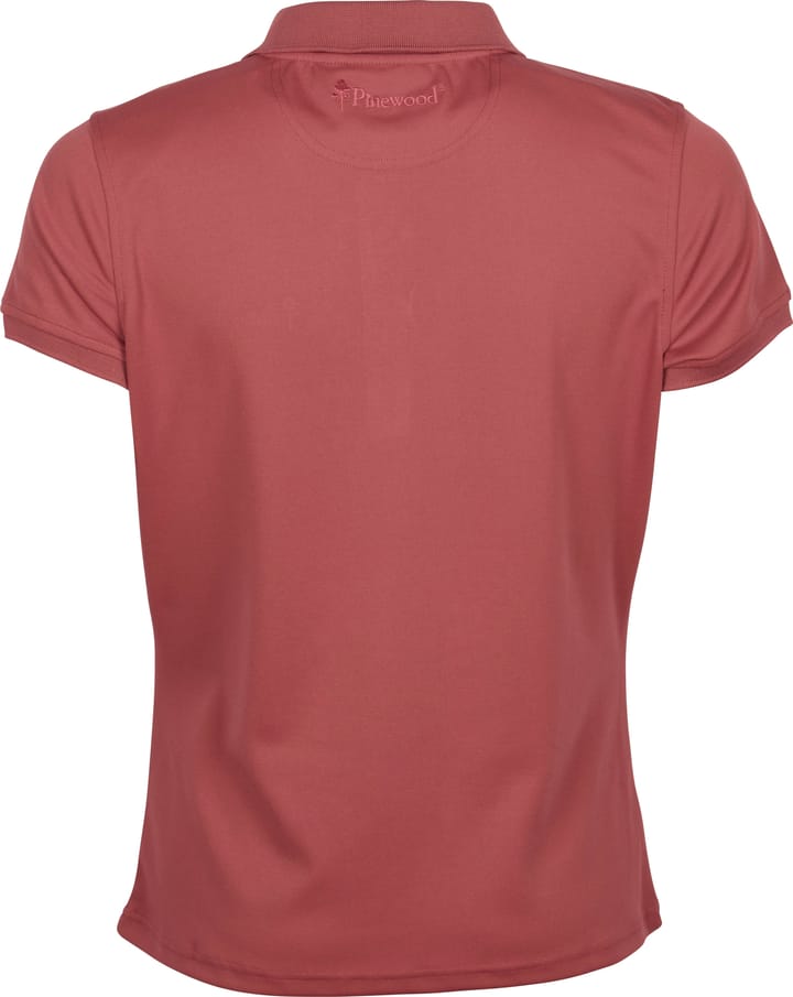 Pinewood Women's Ramsey Coolmax Polo Rusty Pink