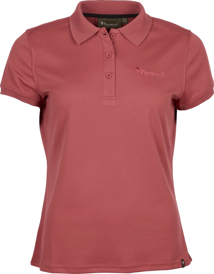 Pinewood Women's Ramsey Coolmax Polo Rusty Pink