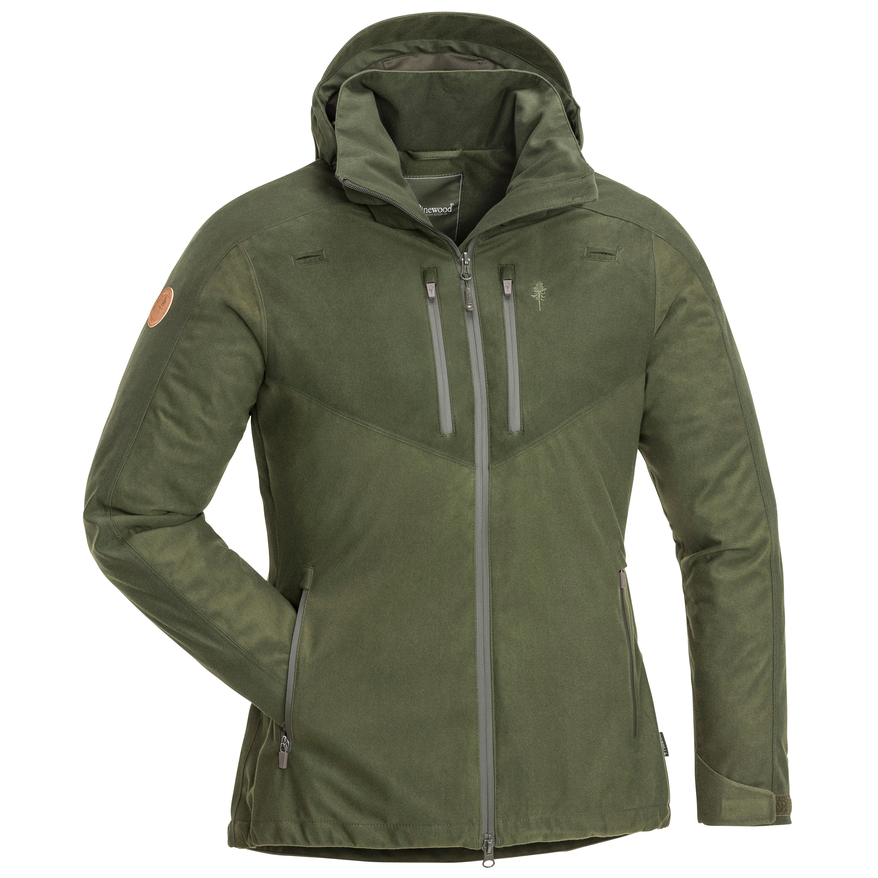 Pinewood Women's Retriever Active Jacket Moss Green/Dark Moss Green Ovadderade jaktjackor Mossgreen/D.Mossgree L