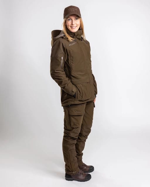 Pinewood Women's Småland Forest Trousers Hunting Green Pinewood