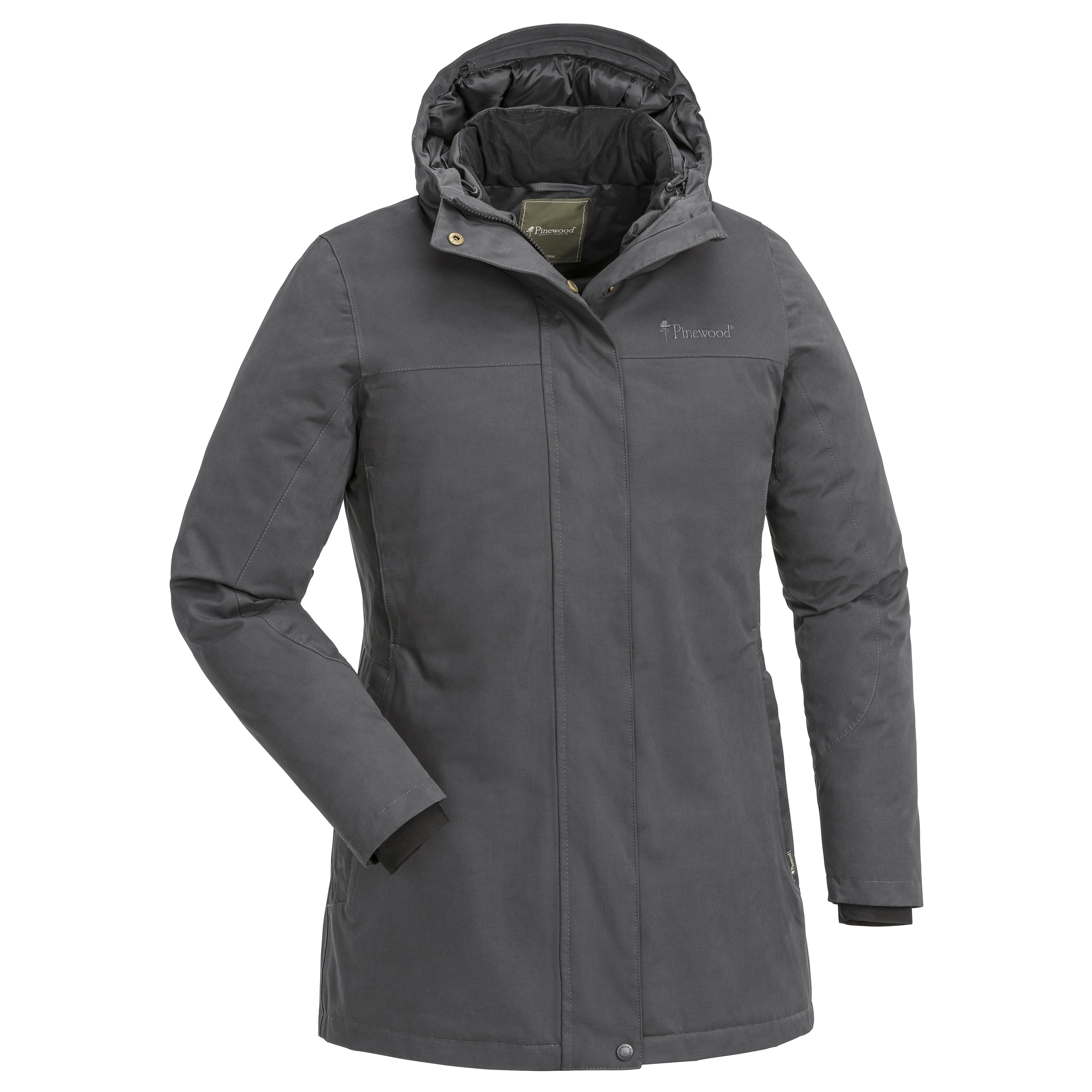 Women’s Värnamo Padded Jacket Smoke Black