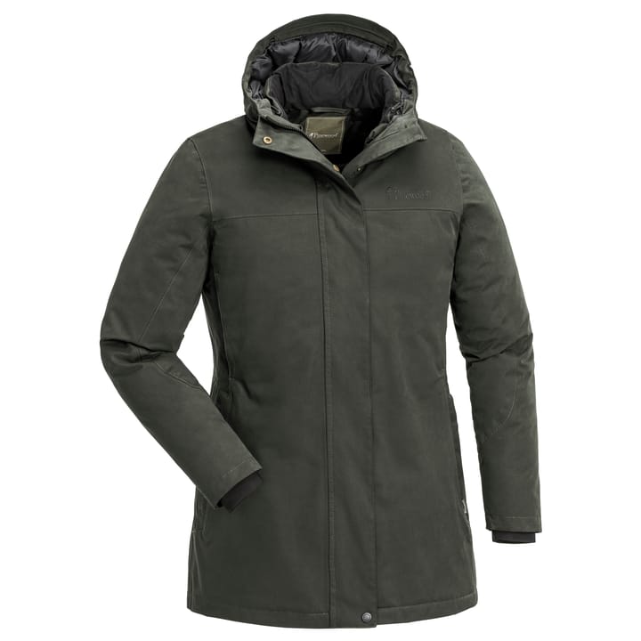 Women's Värnamo Padded Jacket D.Green Pinewood