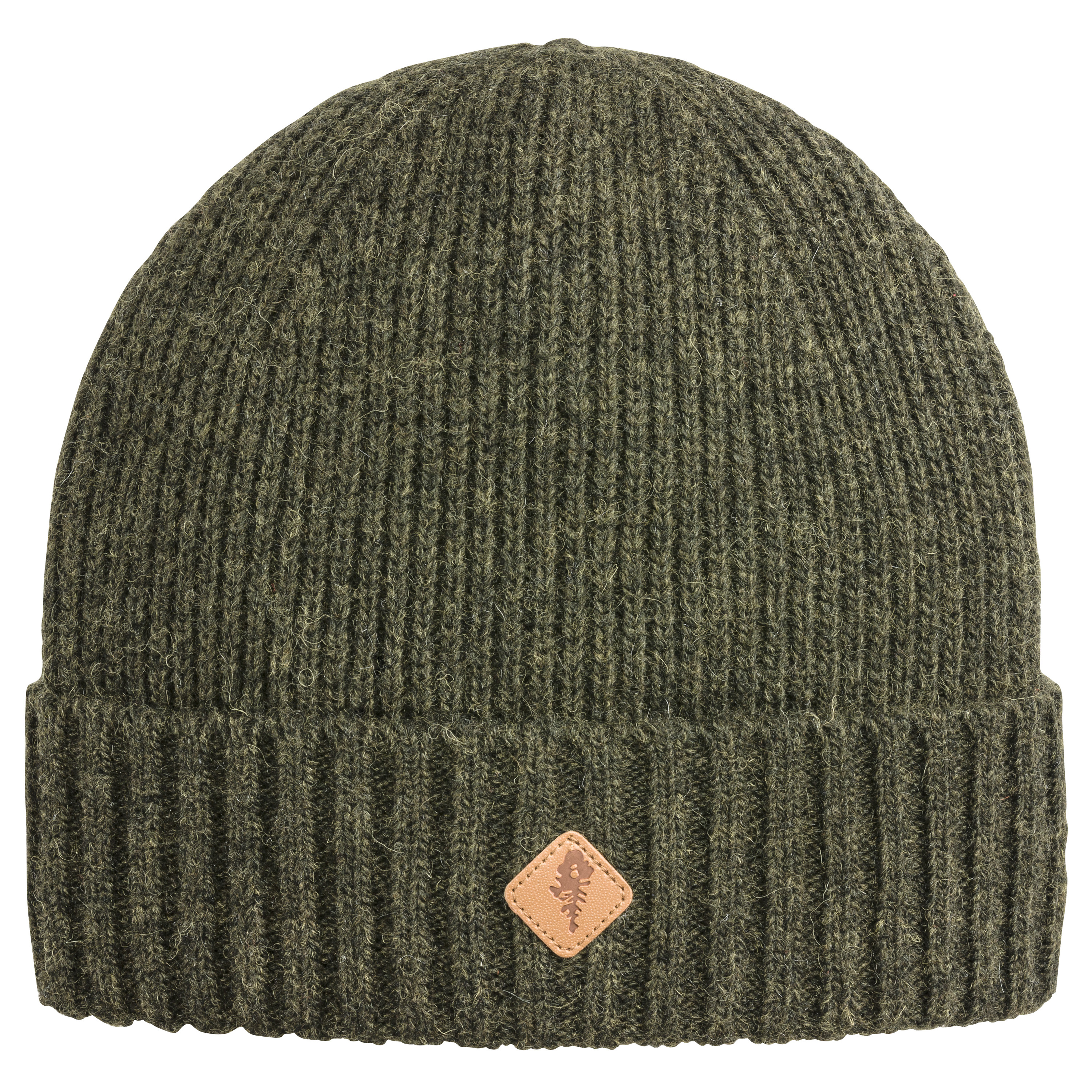 Wool Hat Moss Green Melange