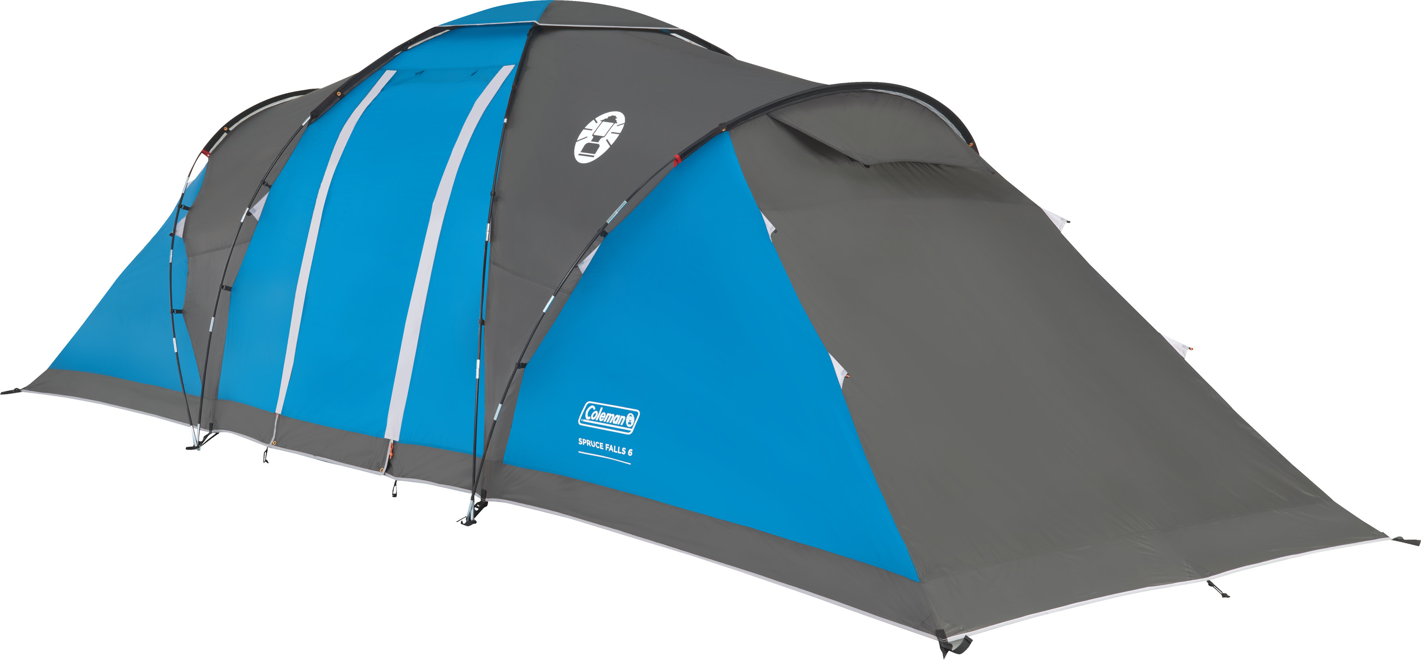 Coleman Spruce Falls 6 Ocean/grey Campingtält No Size