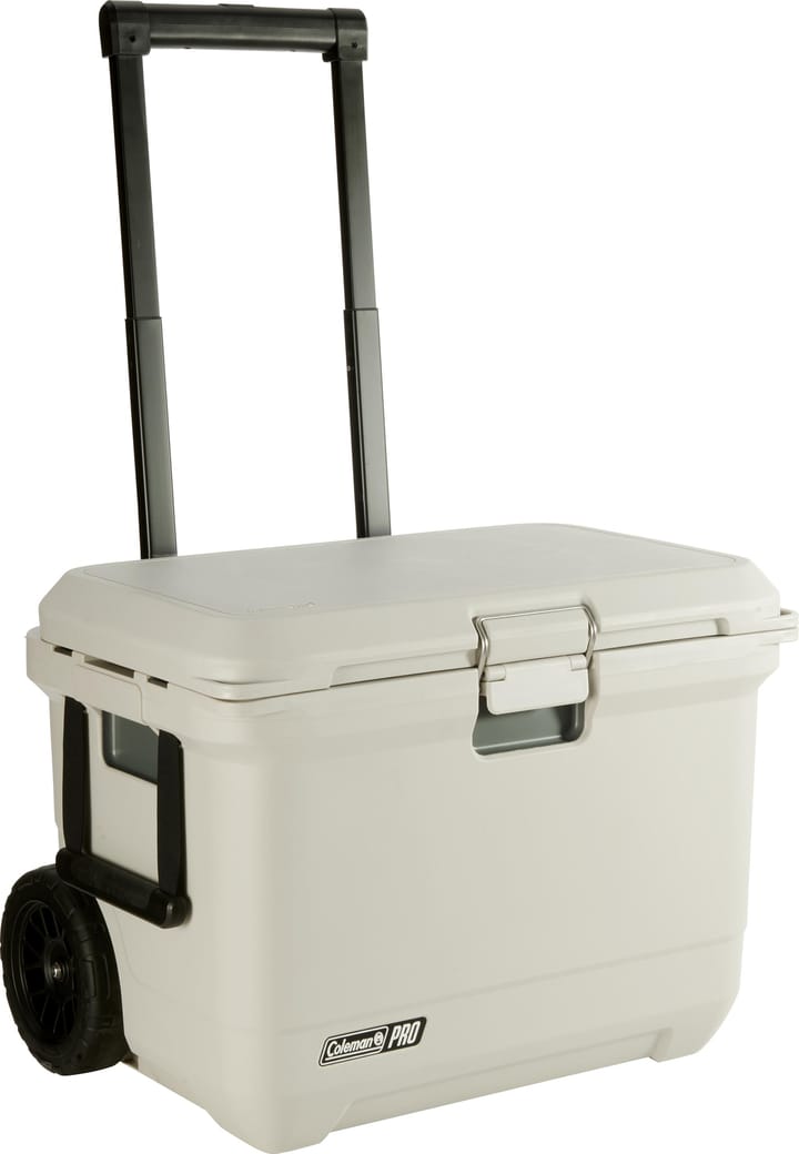 Coleman Cooler Coleman Pro 55qt Wheeled White Coleman