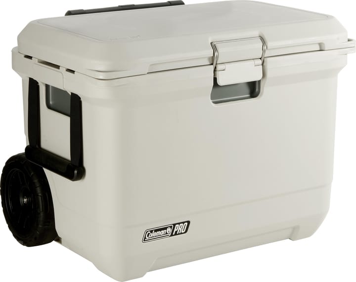 Coleman Cooler Coleman Pro 55qt Wheeled White Coleman