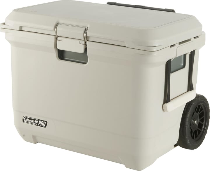 Coleman Cooler Coleman Pro 55qt Wheeled White Coleman
