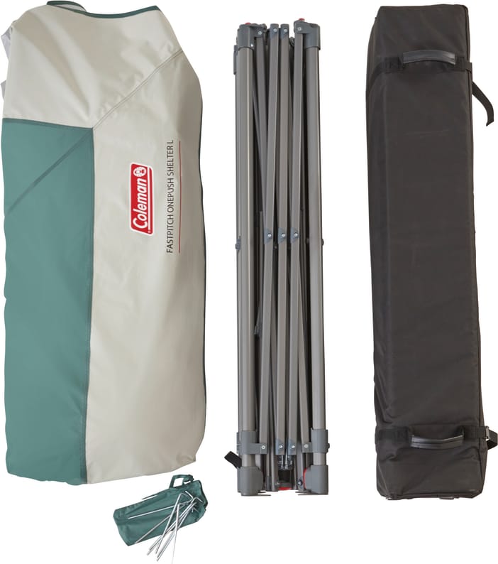 Coleman Shelter Fastpitch Onepush Shelter L Grey-metal Coleman