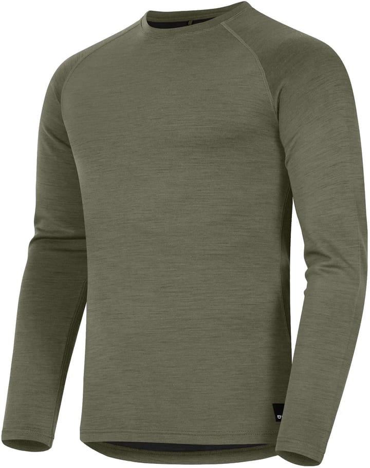 Urberg Merino-Bamboo Base Layer Top Men Deep Lichen Green Urberg
