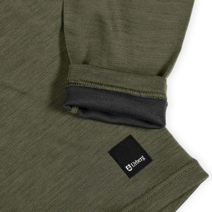 Urberg Merino-Bamboo Base Layer Top Men Deep Lichen Green Urberg