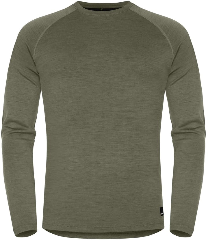 Urberg Merino-Bamboo Base Layer Top Men Deep Lichen Green Urberg