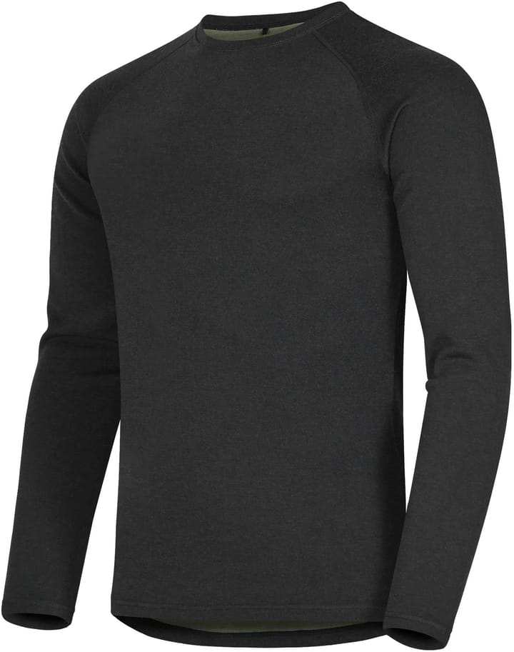 Urberg Merino-Bamboo Base Layer Top Men Black/Green Urberg