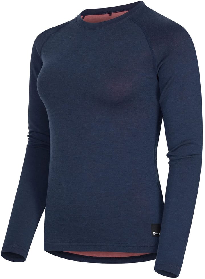 Urberg Merino-Bamboo Base Layer Top Wmn Blue/Pink Urberg