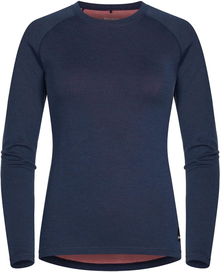 Urberg Merino-Bamboo Base Layer Top Wmn Blue/Pink Urberg