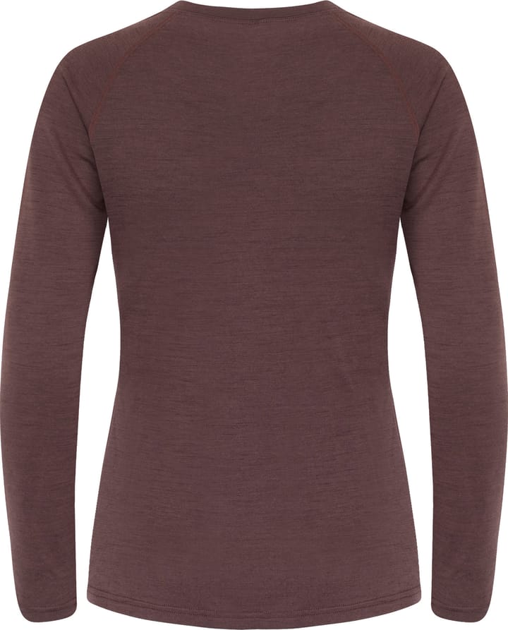 Urberg Women's Selje Merino-Bamboo Top Huckleberry/Blue Nights Urberg